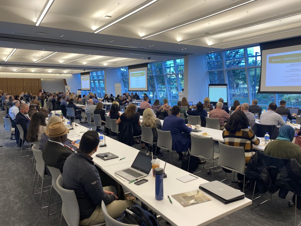 A view of the UAIA attendees as seen from behind